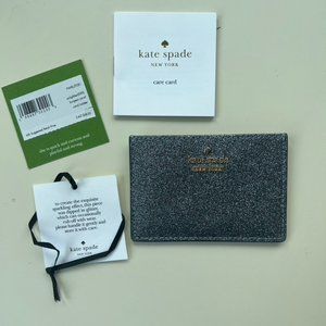 Kate Spade Glitter Card Holder